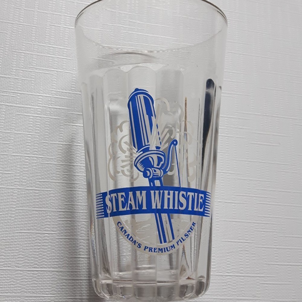 Steam Whistle Pilsner Malt Style Beer Glass